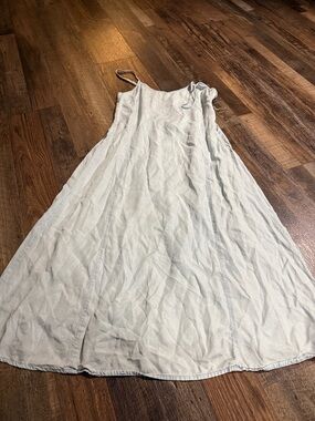 Old Navy Pale Blue V‑Neck Spaghetti Strap Dress